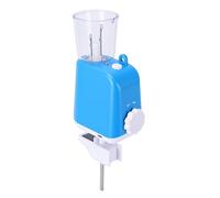 Jiawu Máquina para Hacer Punto de Cable Eléctrico con Control de Tensión, Máquina de Tejer con Flecos, Trenzadora Automática de Cuerda para Manualidades de Ganchillo Azul