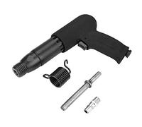Jiawu Martillo Remachador de Aire, Martillo Neumático de de 85 Mm de Mano, Pistola Remachadora Neumática con Cabezal de Acero de Aleación para Puerta de Aluminio, Ventana, Pieza de Trabajo de Metal,