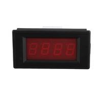 Jiawu Medidor de Panel Digital de Alta Precisión DC5V Voltímetro de CC 5135A, Voltímetro Digital de 0-500 V con Pantalla LED Roja, Precisión de ±0,3%, Montaje en Panel, para Aplicaciones