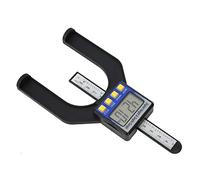 Jiawu Medidor de Profundidad de Regla Electrónica Digital de 0-80 Mm, Herramienta de Medición de Carpintería con Pantalla LCD Grande, Varilla de Medición de Profundidad Desmontable, Conversión