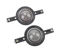 Jiawu Membrana de Altavoz Mejorada de 4 Pulgadas con Material de Seda para un Sonido Claro de Alta Frecuencia, 2 Diafragmas de Tweeter DCR 5,4 Ω de 25, Mm para Altavoces Compactos