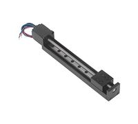 Jiawu Mini Actuador Deslizante de Guía de Riel Lineal 28 Etapas de Movimiento Paso a Paso 200 Mm de ± 0,05 Mm de Precisión, Piezas de Enrutador CNC de Bricolaje Eje X Y Z, Varilla de Tornillo Mudo de