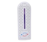 Jiawu Mini Deshumidificador, Eficiente Absorción de Humedad, Silencioso, Pequeño Deshumidificador, Doméstico Compacto con Indicador Visual de Saturación y Diseño de Doble Puerto para Armario de Baño