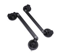 Jiawu Mini Soporte de Ventosa para Techo Solar, Mini Soporte de Antena Parabólica de Succión Fuerte para Automóviles, Vehículos Recreativos, Barcos, Aleación de Aluminio y Silicona, Seguro para
