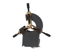 Jiawu Mini Torno de Metal con Soporte Estable para 0618 CJ18 CJ0618A 7x12 7x14 - Estabilizador de Torneado de Madera de Aleación de Aluminio Resistente, Soporte de 3 Contactos Fácil de Operar para