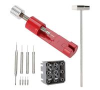 Jiawu Mira el Kit de Removedor de Banda Premium Stahlgurt Link Pin Tool Holper Hammer Punch para la Adaptación de la Banda para Entusiastas