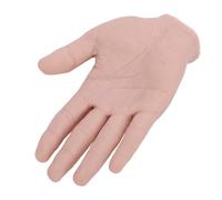 Jiawu Modelo de Mano de Silicona Flexible para Accesorios del Festival de Exhibición de Anillo, Práctica de Pintura Artificial para Principiantes (mano derecha)