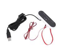 Jiawu Módulo de Cámara de USB Algoritmo Ampliado Reconocimiento de Voz para Máquinas de Autoservicio 8MP 4 Matriz Video Webcam, Plug and Play Support