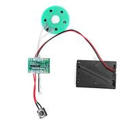 Jiawu Módulo Sensor de Luz con Voz, Chip de Sonido Grabable de 4 Minutos | Grabador de de bricolaje, reproductor de mensajes activado por luz, módulo de sonido de tarjeta de felicitación,