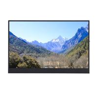 Jiawu Monitor Portátil, 12 Pulgadas 1920x1200 185PPI USB C Extensor de Pantalla para Computadora Portátil de Viaje, Pantalla Externa con Altavoz Incorporado y Dial Giratorio para Computadora, Mac,