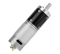 Jiawu Motor de Engranaje Planetario de 24 V CC Motor de Engranaje de Reducción Eléctrico con Rodamiento de Bolas, 330 RPM 0,7 Kg.cm de Alto par, Bobina de Cobre, Rotación hacia Adelante y Atrás para