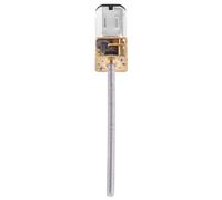 Jiawu Motor de Engranajes CC, Motorreductor de Reducción de Alto par de 6 V con Eje de Salida Largo M3x55 Mm, Caja de Engranajes Eléctrica de de Metal Completo para Robótica de Bricolaje, (ШВ 60RPM)