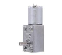 Jiawu Motor de Reducción de Velocidad Micro DC, Motor de Engranaje Helicoidal de Torsión Grande de 6V para Campana Extractora, Equipo Inteligente, Entretenimiento (5RPM)