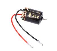 Jiawu Motor sin Escobillas 55T Universal 540 para Coche Modelo RC, Motor de Alto par para Camiones Grandes, Coche de Escalada, Rodamiento de 2 Vías de bajo Calor 1,4 A sin Carga para Accesorios de