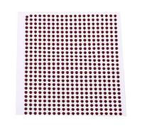 Jiawu Ojos de Señuelo de Pesca, 500 Piezas de Ojos de Pesca 3D Realistas de 3 Mm, 4 Mm, 5, Rojo, Dorado y Plateado, para Atar Moscas con Material Epoxi, Adhesivo Fuerte para Señuelos de, Anzuelos,