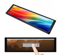 Jiawu Pantalla Táctil DSI de 8,8 Pulgadas para Rasp Pi 5/4B/3B/CM3/3+/4, Monitor de Pantalla Táctil Capacitiva DSI, 10 Puntos Táctiles, 480x1920, Retroiluminación Ajustable