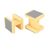 Jiawu Paquete de 2 Soportes para Cinta de Borde, Alineador de Cinta de Borde Antideslizante para Tableros de Madera, Ideal para Proyectos de Bricolaje en el Hogar y Producción en Fábrica