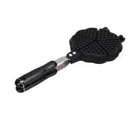 Jiawu para Fabricantes de Waffle para Estufa o Parrilla, Prepare 5 Mini Gofres en Forma de Corazón, Bandeja para Hornear de Estufa de Cocina Pequeña para que los Niños y las Familias