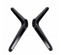 Jiawu Patas de TV, Soporte Estable de Plástico Resistente para Televisores de 40 a 43 Pulgadas, Patas de Soporte de TV Minimalistas Modernas con Kit Completo de Hardware para Reemplazo (Black)
