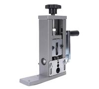Jiawu Pelacables Manual, Manivela de Doble Operación o Pelacables Accionado por Taladro con Tres Tamaños de Orificios para Cables de Cobre y Aluminio de 0,04 a 0,98 Pulgadas