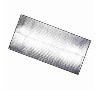 Jiawu Película de Aluminio Aislada de Carpa Al Aire Eva -Pad para Acampar Colchón de Sueño Plegable (1.5 * 2m)