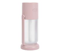 Jiawu Pequeño Mini Humidificador USB Portátil con Luz para el Escritorio del Hogar del Coche, Humidificador de Escritorio de Niebla Fría Ultra Silencioso para la Oficina del Dormitorio 260 Ml (PINK)