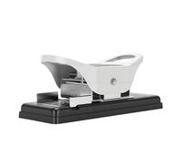 Jiawu Perforadora, 2 en 1 Ranura de 3x13 Mm y Perforadora Manual para Redondear Esquinas R5, Herramienta de Perforación para Redondear Esquinas con Diseño Portátil Compacto para el Hogar, la