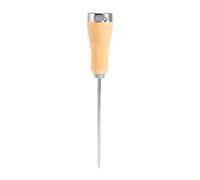 Jiawu Pick de Hielo de Madera Awl Punch Cono de Hielo de Acero Inoxidable para Picnics y Acampar