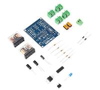 Jiawu Placa de Protección de Altavoz, Módulo Regulador de Voltaje de relé Dual CA 12-24 V, Kit de Protección de Audio de Circuito UPC1237 con Retardo de Encendido CC para de Altavoces Amplificador