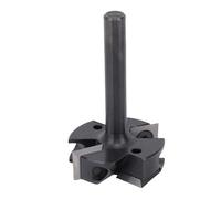 Jiawu Planificación de 4 Flautas Duraderas 1-1/2 Pulgadas Diámetro de Corte, Adecuado para Crear Espacios sin Problemas en Varios Materiales