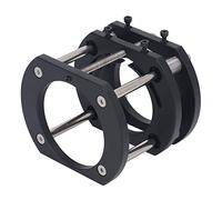 Jiawu Plataforma Elevadora de Fresado de 4 Mordazas, de Elevación de Mesa de Fresado de Metal para Fresadora, Ranurado Eléctrico, Espiga, Recorte, Biselado, Ajustable 51 Mm para Máquina Cortadora