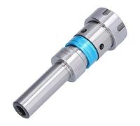 Jiawu Portabrocas CNC, Herramienta de Roscado Flotante, Varilla de Extensión, Vástago Recto ER32 para Fresadora, Soporte Flotante de Acero Endurecido 20CrMnTi con 5 Mm Frontal y 6 Mm Trasero