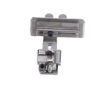 Jiawu Prensatelas con Rodillo Ajustable, Accesorio Versátil para Banda Elástica con Bordes de Encaje, Prensatelas de Costura de Acero Inoxidable para Máquinas Domésticas e Industriales