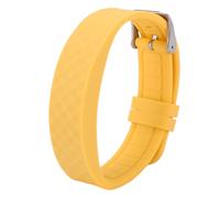 Jiawu Pulsera Inteligente Portátil con Seguimiento de Actividad Física, Función de Seguimiento del Sueño, Cómodo Diseño de Silicona, Contador de Pasos para Hombres y Mujeres (Yellow)