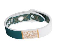 Jiawu Pulsera NFC Exquisita Artesanía Diseño Multifuncional Pulsera de Control de Acceso de Moda para Uso Diario Goma (Tipo 1)