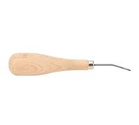 Jiawu Punzón de Rombo, Herramienta de Punzonado de Cono de Acero para Cuero, de Haya, Punzón con Punta de Diamante para Costura Artesanal de Cuero, 3 Mm/4 Mm/5-6 Mm/opciones de Punta Doblada,