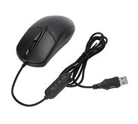 Jiawu Ratón Calefactable, 3 Niveles de Temperatura Ajustable, Ratón Calefactor con Cable, Calentador de con Diseño Ergonómico de Mano Derecha, Sensor de 1600 PPP para OS X PC Portátil de Escritorio