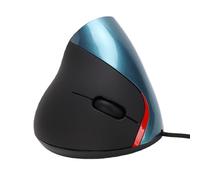 Jiawu Ratón Ergonómico, Ratón óptico Vertical con Cable, Clics Silenciosos, 5 Botones, Cable de 4,43 Pies, Agarre Cómodo, Amplia Compatibilidad con Wins, Linux, Android, ChromeOS