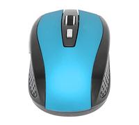 Jiawu Ratón Inalámbrico 2.4GHz con 3 Niveles de dpi, Acabado Mate (Blue)