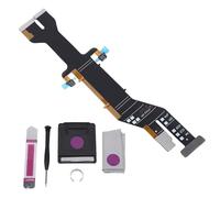 Jiawu Reemplazo de Cable Flexible de Pantalla LCD para Z Flip 6 F741, con Kit de Reparación 6 en 1, Cable Flexible de Conector de Placa Base