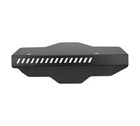Jiawu Reemplazo de Cubierta de Polea de Aleación de Aluminio para XT 02-18, Cubierta de Polea de Motor a Prueba de Herrumbre, Accesorios de Automóvil de Alta Precisión, Fácil Instalación (BLACK)