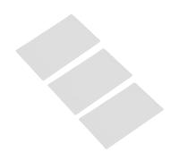Jiawu Reemplazo de Lente de Pantalla Superior 2DS, 3 Protectores de Pantalla LCD de Resina y Cubierta de Lente de Marco con Fácil Instalación para Reparación de de Consola de Juegos Portátil 2DS