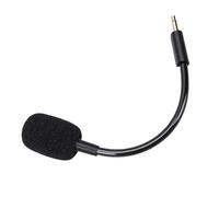 Jiawu Reemplazo de Micrófono con Espuma, Micrófono de Repuesto Apto para Kraken V3 Auriculares con Cable USB para Juegos Sonido Claro Cancelación de Ruido de Pluma de 3,5