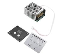 Jiawu Regulador de Voltaje SCR de 4000 W, Controlador de Velocidad del Motor de CA, Atenuador de Voltaje Electrónico con Disipador de Calor, para Estufa Eléctrica, Enrutador, Luz, Soldador