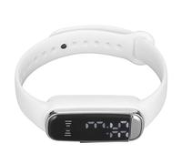 Jiawu Reloj Digital, Recargable 6 Meses en Espera 7 Días de Trabajo Reloj Digital LED, Recargable con Cable de Carga para Hombres y Mujeres