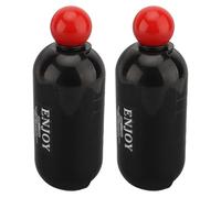 Jiawu Removedor de Pelusa con Rodillo, Diseño Eficiente 2 en 1 para Pegar y Raspar, para Quitar el Pelo de Mascotas, Ropa, Muebles, Lavable y Reutilizable para Uso Doméstico (Black)