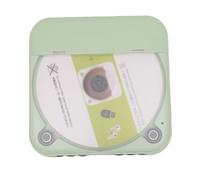 Jiawu Reproductor de CD Portátil, Transmisor Bluetooth 5.3, Altavoces Estéreo Duales, Pantalla LCD, Reproductor de CD Recargable, Portátil con Auriculares para el Hogar, el Coche, Al