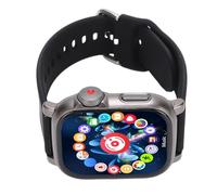 Jiawu Reproductor de MP3 Bluetooth Portátil Reproductor de Música Portátil con Pantalla Táctil y Grabadora de Voz para Correr, Entrenamiento, Ejercicios de Gimnasio, Gris (32G)