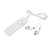 Jiawu Reproductor de MP3 de Bolsillo Sonido sin Pérdidas, Batería de Larga Duración, Compatible con Mini Reproductor de Música de hasta 64 GB para Viajes (White)