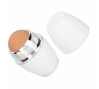 Jiawu Rodillo Facial con Control de Aceite, Bola de Masaje de Poros, Herramienta para el Cuidado de la Piel, Borrador de Maquillaje para Piel Grasa, Piedra Volcánica (WHITE)